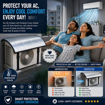 AC Outdoor Unit Protector Cover
