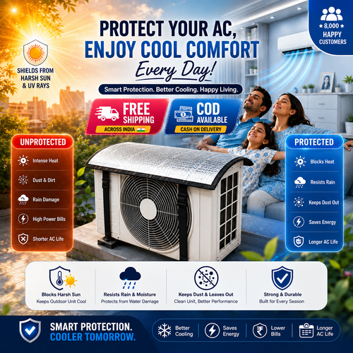 AC Outdoor Unit Protector Cover